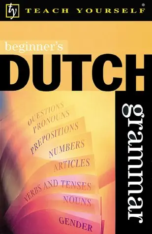 Cover of Beginner's Dutch Grammar
