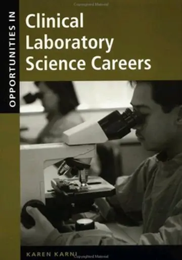 Cover of Opportunities in Clinical Laboratory Science Careers, Revised Edition