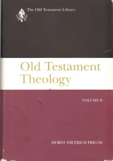Cover of Old Testament Theology