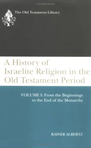 Cover of A History of Israelite Religion in the Old Testament Period
