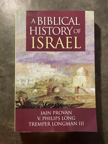 Cover of A Biblical History of Israel