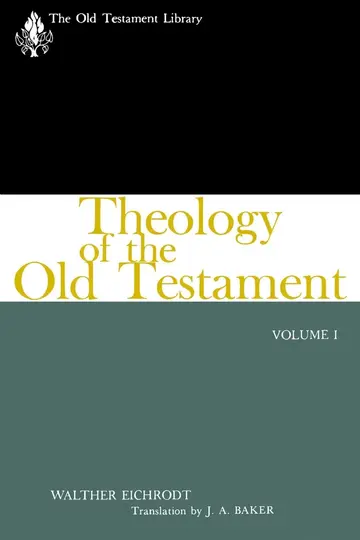 Cover of Theology of the Old Testament, Volume One