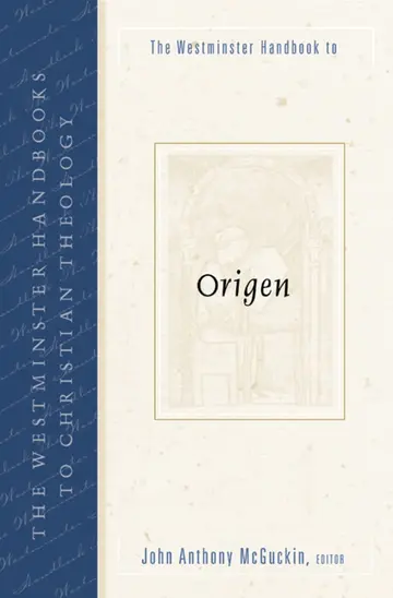 Cover of The Westminster Handbook to Origen