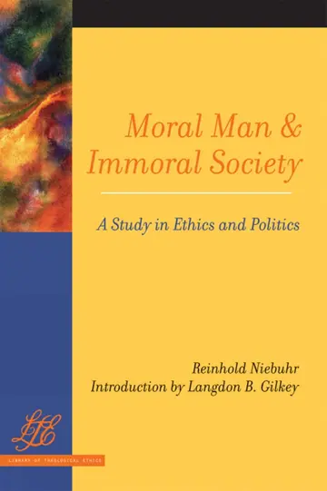 Cover of Moral Man and Immoral Society