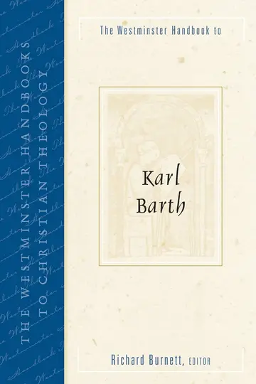 Cover of The Westminster Handbook to Karl Barth