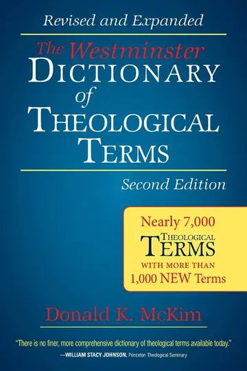 Cover of The Westminster Dictionary of Theological Terms