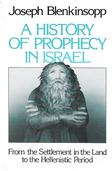 Cover of A History of Prophecy in Israel