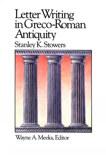 Cover of Letter Writing in Greco-Roman Antiquity
