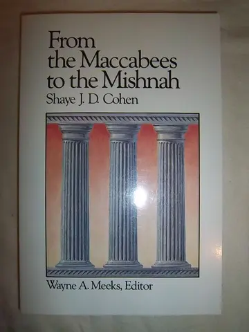 Cover of From the Maccabees to the Mishnah