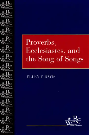 Cover of Proverbs, Ecclesiastes, and the Song of Songs