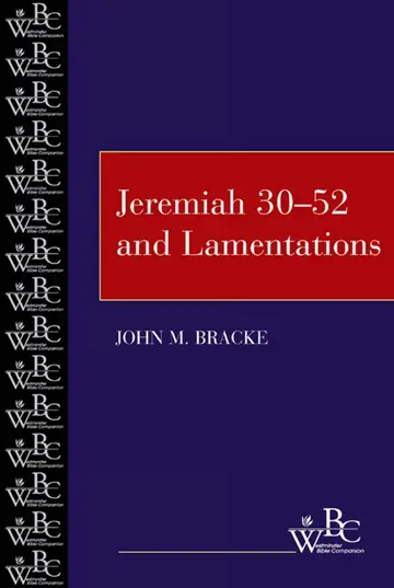 Cover of Jeremiah 30-52 and Lamentations