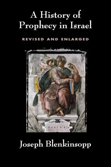 Cover of A History of Prophecy in Israel, Revised and Enlarged