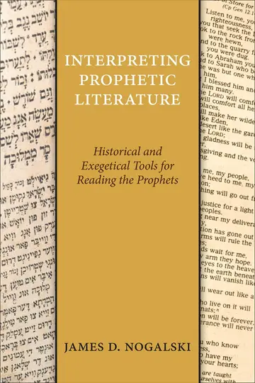 Cover of Interpreting Prophetic Literature