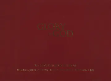 Cover of Glory to God