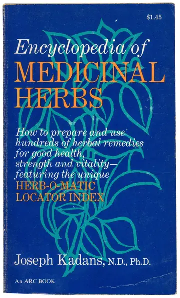 Cover of Encyclopedia of Medicinal Herbs, with the Herb-O-Matic Locator Index
