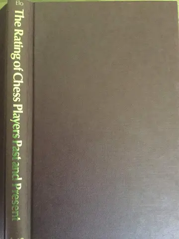 Cover of The Rating of Chess Players, Past & Present