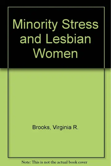 Cover of Minority Stress and Lesbian Women