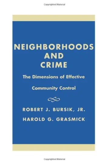Cover of Neighborhoods & Crime