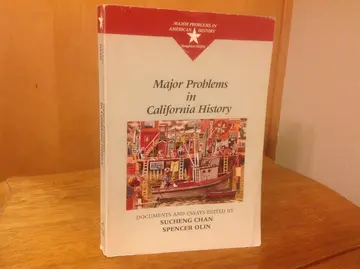 Cover of Major Problems in California History