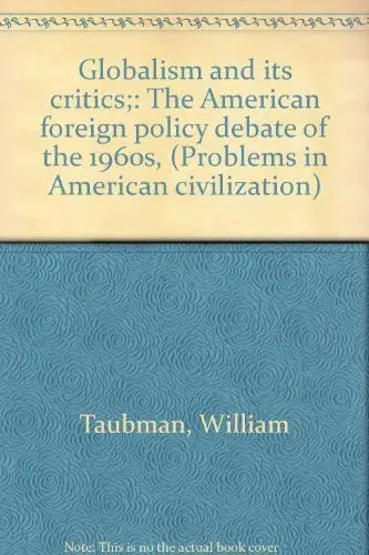 Cover of Globalism and its critics