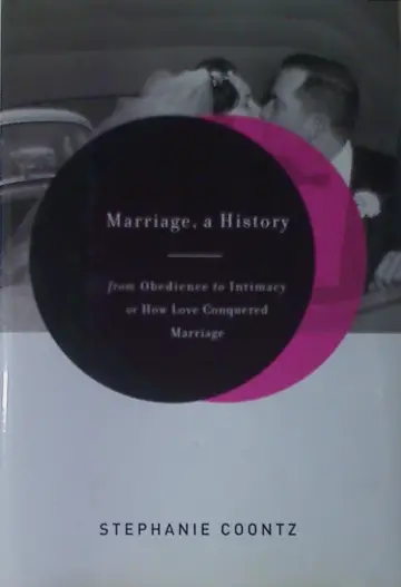 Cover of Marriage, a History