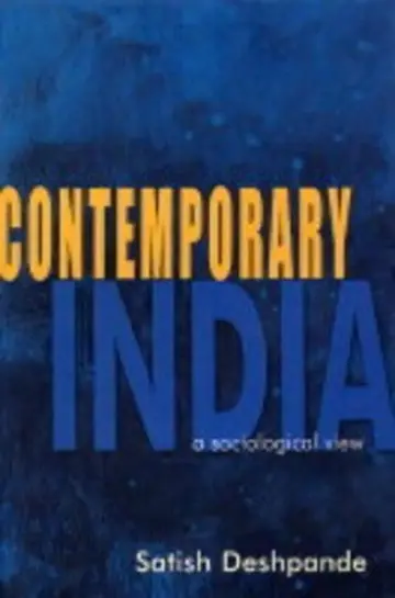Cover of Contemporary India