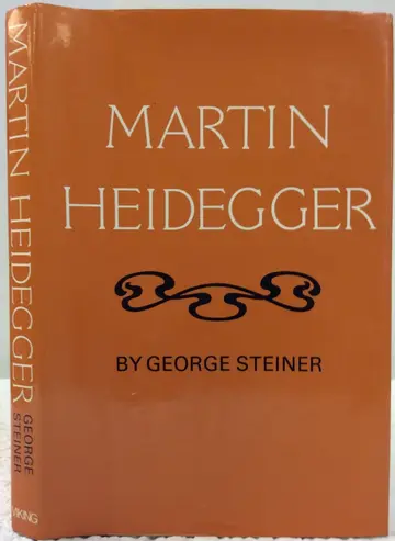 Cover of Martin Heidegger