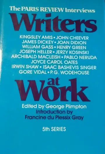 Cover of Writers at Work
