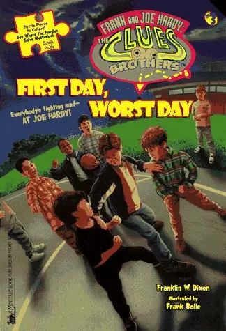 Cover of First Day Worst Day the Clues Brothers 3