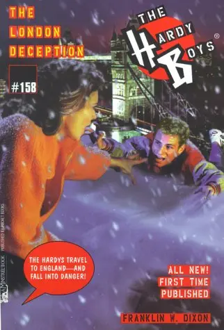 Cover of The London Deception Hardy Boys 158