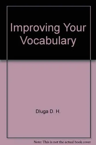 Cover of Improving Your Vocabulary