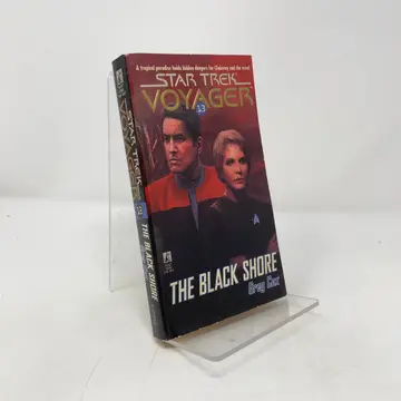 Cover of The BLACK SHORE STAR TREK VOYAGER