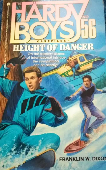 Cover of Height of Danger (hardy Boys Case File 56)