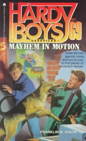 Cover of Mayhem in Motion (hardy Boys Case File 69)