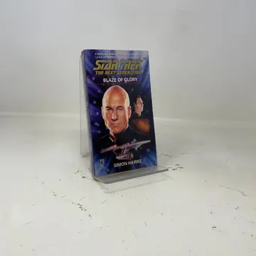 Cover of Blaze of Glory (star Trek Next Generation 34)