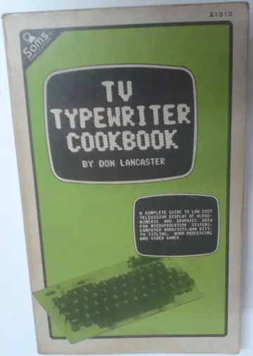 Cover of Television Typewriter Cook Book