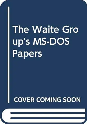 Cover of M. S.-DOS Papers