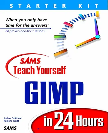 Cover of Sams Teach Yourself GIMP in 24 Hours