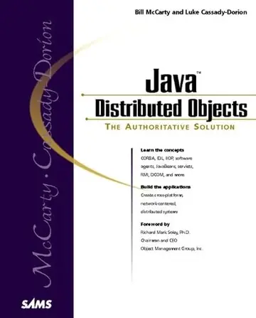 Cover of Java Distributed Objects