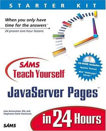 Cover of Sams Teach Yourself JavaServer Pages in 24 Hours