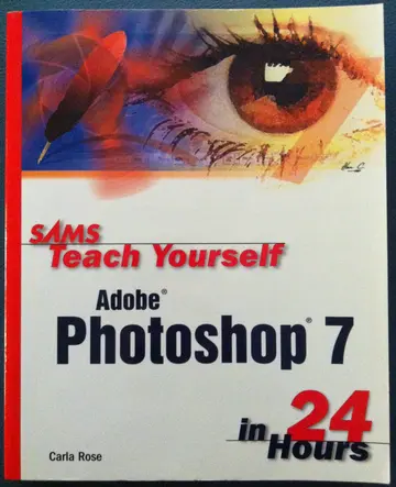 Cover of Sams Teach Yourself Adobe Photoshop 7 in 24 Hours