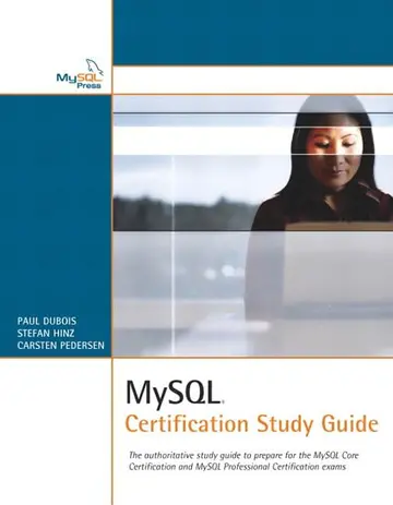 Cover of MySQL Certification Study Guide