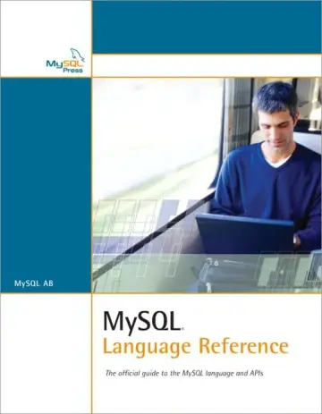 Cover of MySQL Language Reference