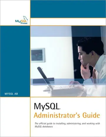 Cover of MySQL Administrator's Guide