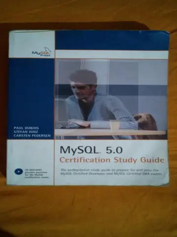Cover of MySQL 5.0 Certification Study Guide