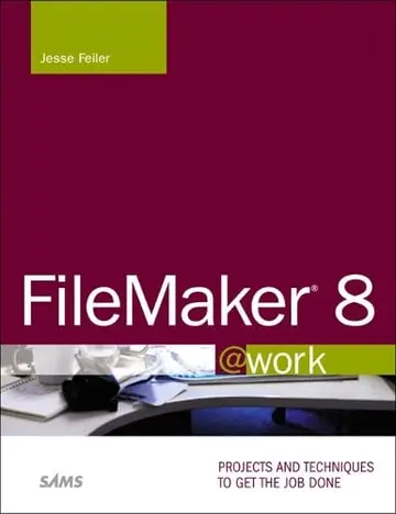 Cover of FileMaker 8 @work