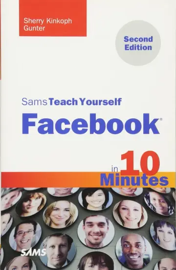 Cover of Sams Teach Yourself Facebook in 10 Minutes