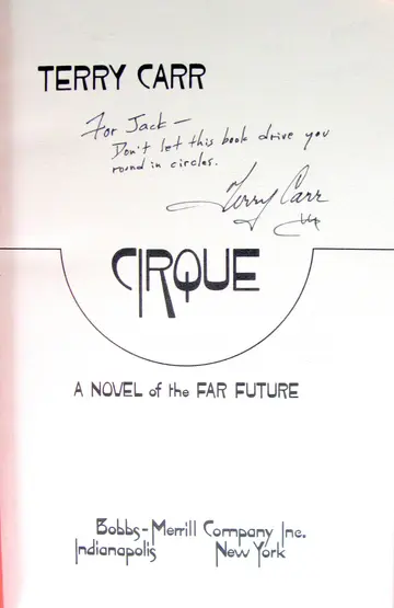 Cover of Cirque