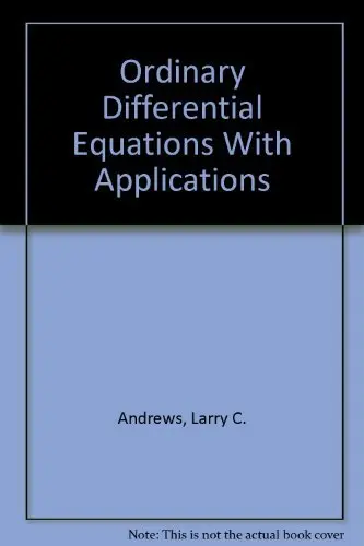 Cover of Ordinary Differential Equations with Applications