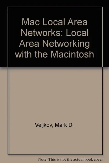 Cover of Mac Local Area Networks